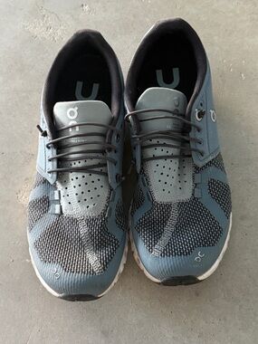 On Running Women’s Slate Blue and Gray Athletic Shoes